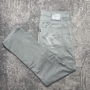 Levi's 511 Slim Fit Gray Jeans Men's W36 L31 Stretch Denim